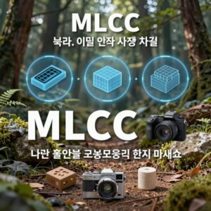 MLCC 부품 시장 분석 차트