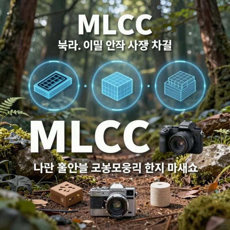 MLCC 관련주 초강세 이유 1 MLCC 부품 시장 분석 차트