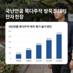 국민연금 150조 매도 해소 국민연금 국내주식 비중 목표 대비 실제 현황 그래프