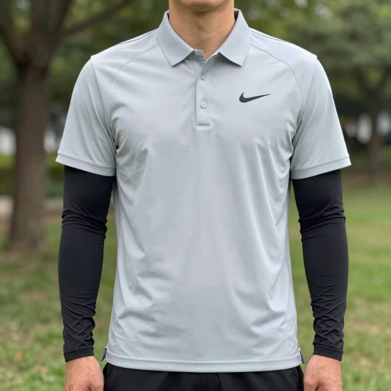 나이키 카라티 드라이핏 반팔 긴팔 추천 1 나이키 카라티 드라이핏 긴팔 반팔 폴로티 모델 착용샷