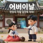 어버이날 인사말 이미지 챗GPT로 완성하는 특별한 방법 어버이날 인사말 이미지 챗GPT 미니미 캐릭터 예시