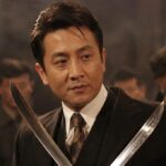 배우 박준규가 야인시대에서 쌍칼 역할을 맡은 모습