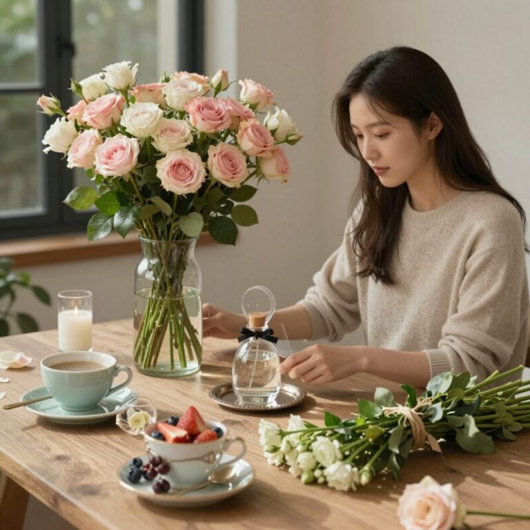 로즈데이 선물로 좋은 장미 테마 액세서리와 소품 모음