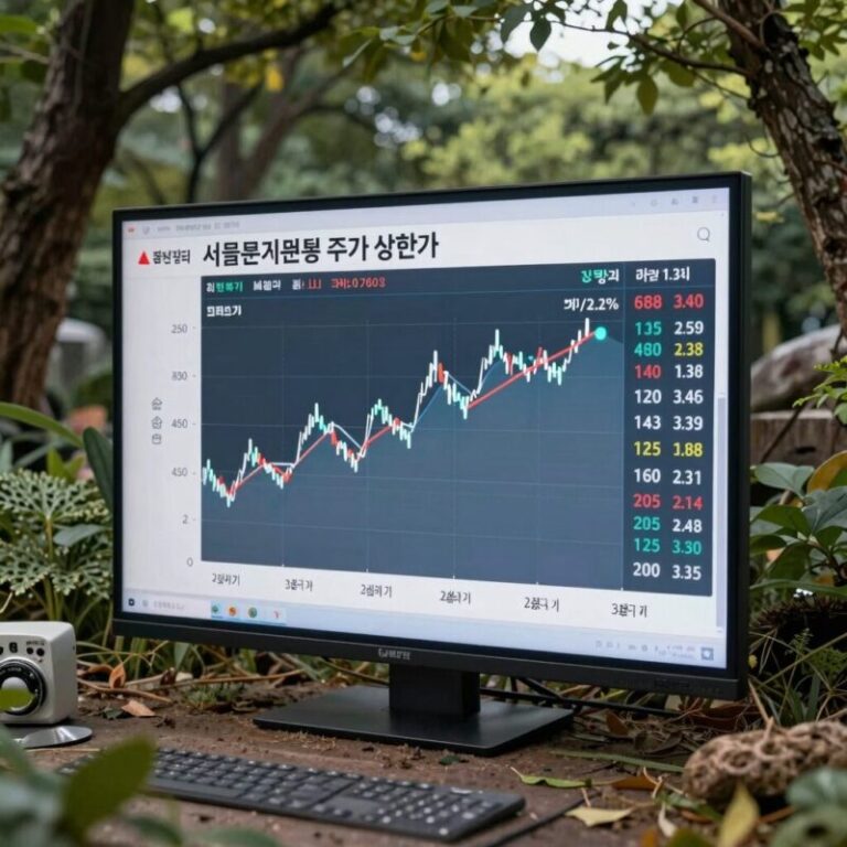 서울전자통신 주가 상한가 차트