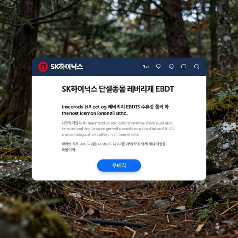SK하이닉스 단일종목 레버리지 ETF 교육 수료증 등록 화면