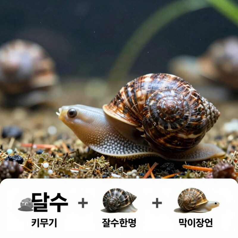 달팽이 키우기 필수 환경과 먹이 정보