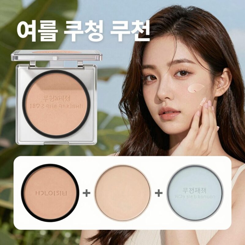 여름쿠션추천 건성 지성 잡티커버 1 여름 쿠션 추천 제품 비교 사진 피부 타입별 추천 쿠션 세 종류