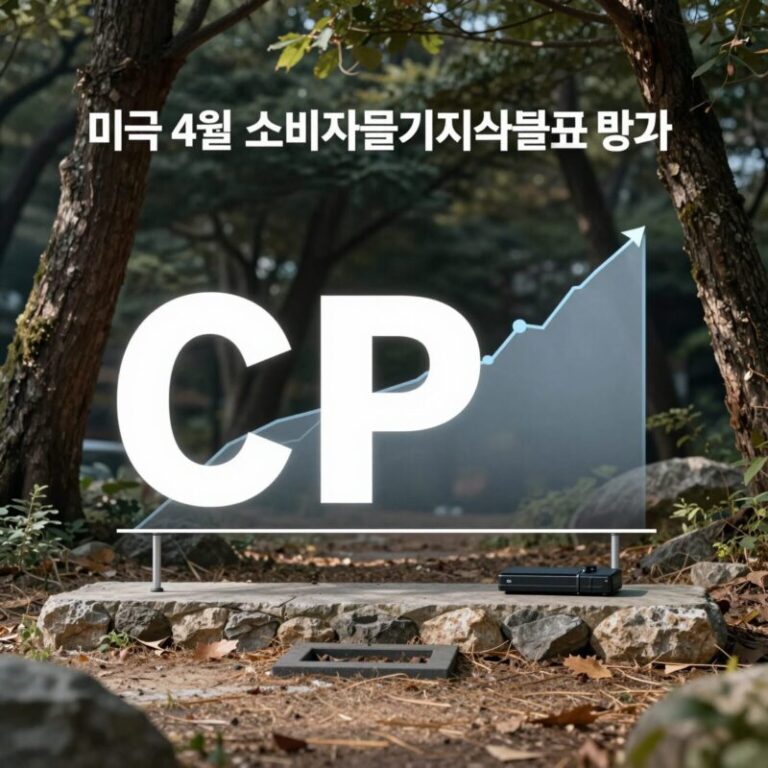 미국 4월 소비자물가지수 CPI 발표 결과 차트