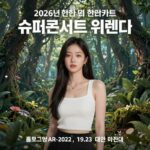 위켄드 일반예매 매진 대비 방법 2026년 현대카드 슈퍼콘서트 위켄드 내한 공연 포스터