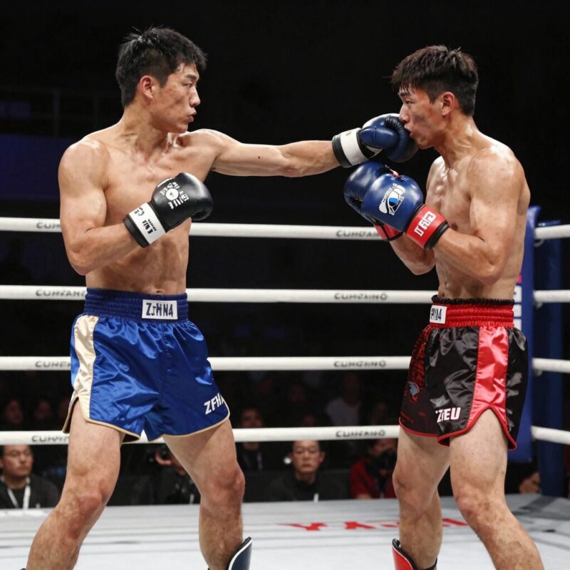 zfn04 중계 결과와 관전 포인트 분석 1 zfn04 메인이벤트 황인수와 알렉스 폴리지가 격투하는 모습