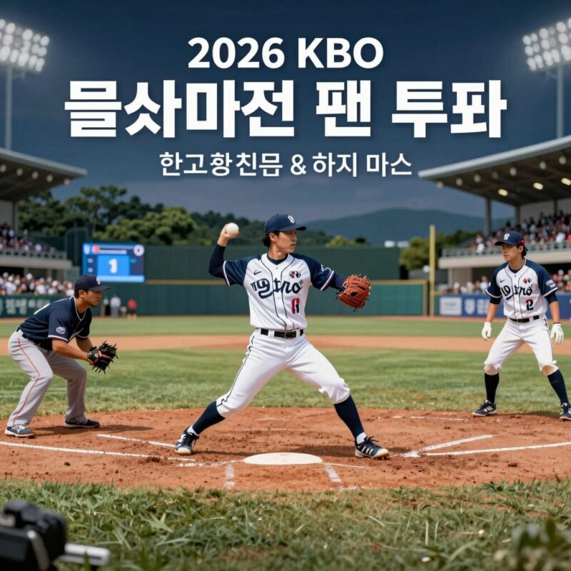 2026 KBO 올스타전 투표 시작 1 2026 KBO 올스타전 팬 투표 안내 이미지