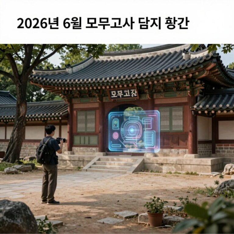 2026년 6월 모의고사 답지 확인 페이지 화면