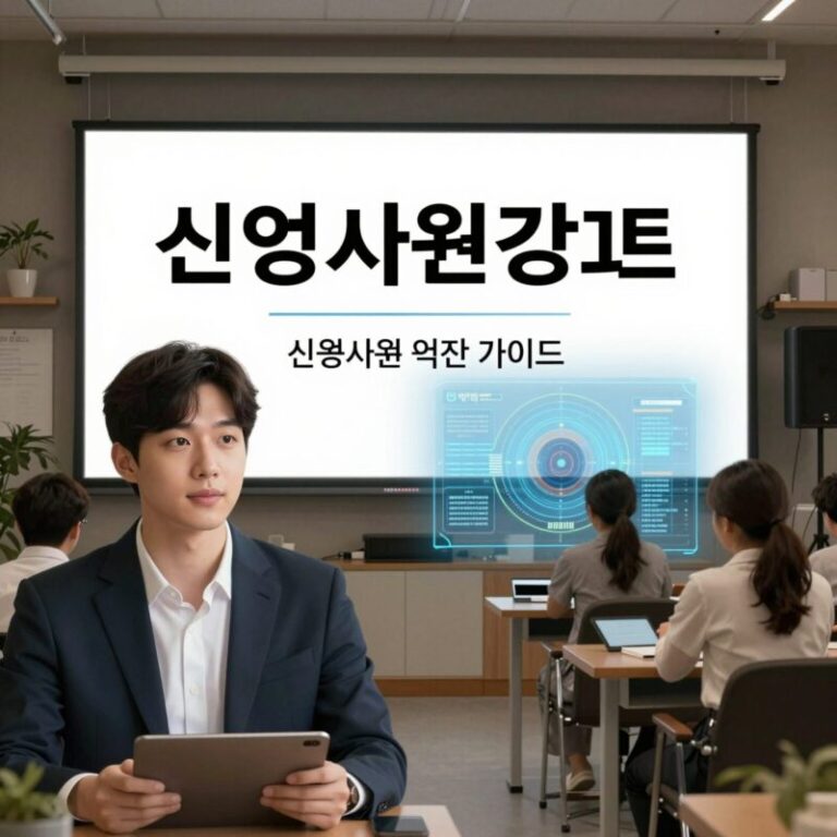 신입사원강회장 유튜브 채널 메인 화면 - 신입사원을 위한 실전 직장 가이드