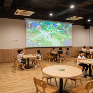 곡성 압록상상스쿨 실내 키즈카페 공간