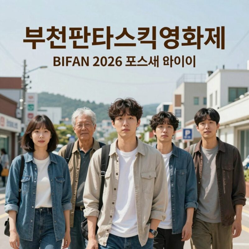 부천판타스틱영화제 BIFAN 2026 포스터 이미지