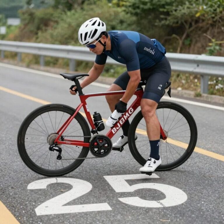 BJ타이슨 자전거 사고 현장 25번 국도