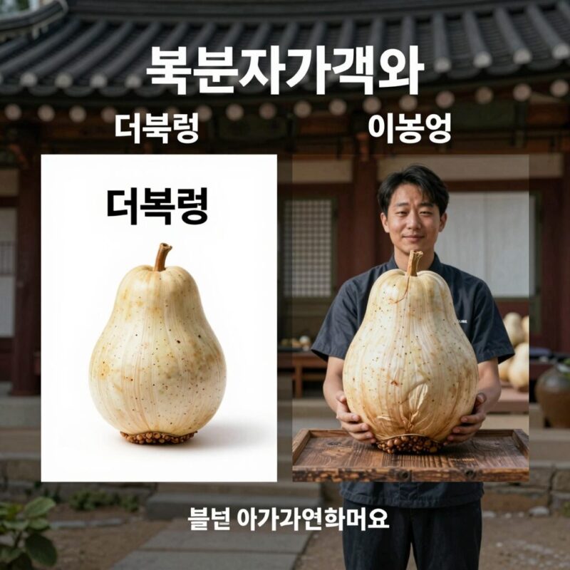 복분자가격과 더복력 효능을 비교하는 사진