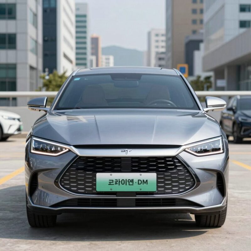 2026 BYD 씨라이언6 DM-i 전면 디자인, 다이아몬드 그릴과 LED 헤드라이트