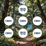 CBDC 프로젝트 한강 2026년 전망 CBDC 프로젝트 한강 구조도와 관련 기업 로고