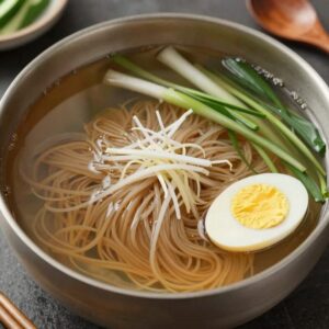 시원한 청수물냉면 완성 사진