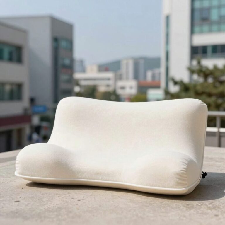 여름용 시원한 죽부인 바디필로우 실사용 모습
