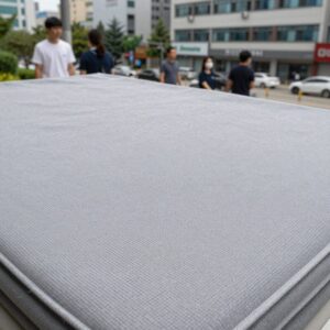 듀라텍스 냉감매트 표면 텍스처와 두께감