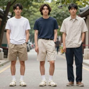여름 패션 크록스 클래식 클로그 다양한 스타일링 예시