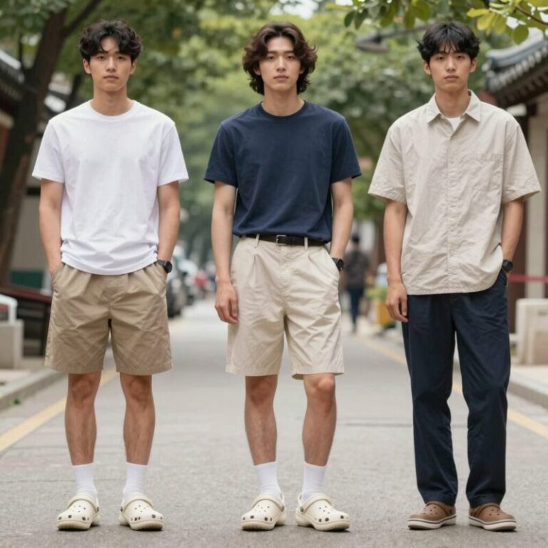 여름 패션 크록스 클래식 클로그 다양한 스타일링 예시