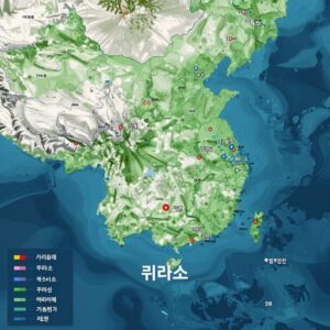 퀴라소 위치 지도 카리브해