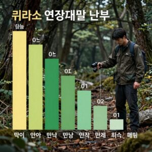 퀴라소 인구 연령대별 분포와 민족 구성을 보여주는 그래프
