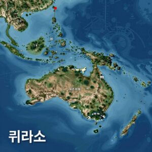 퀴라소 위치를 나타낸 카리브해 지도. 베네수엘라 북쪽에 표시된 섬
