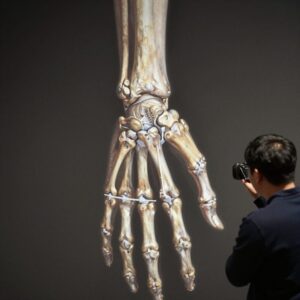 대관절 뜻을 설명하는 그림, 큰 관절로 오해하지 않도록 주의