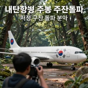 대한항공 주봉 차트 저항 구간 돌파 분석