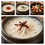 대전콩국수맛집 4곳 비교 대전 콩국수 맛집 네 곳의 대표 메뉴 사진