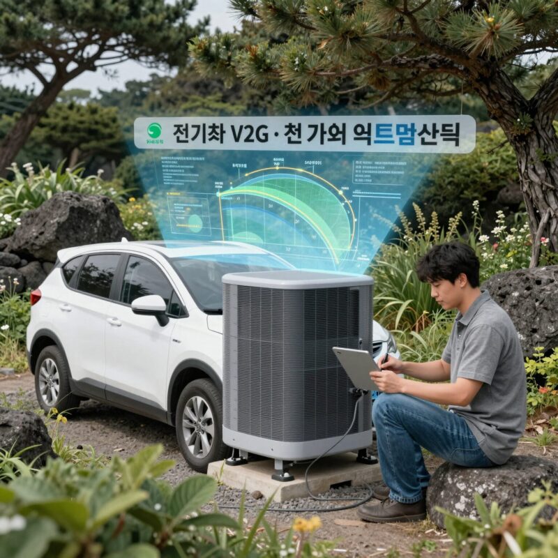 분산에너지 법과 제주 실증 1 제주도 분산에너지 실증 사례 전기차 V2G와 히트펌프 시스템