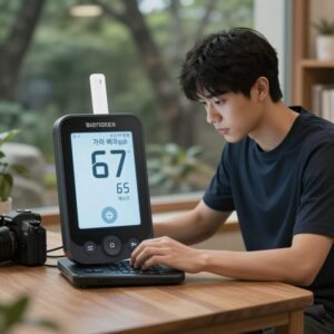 혈당 관리와 게이밍을 동시에 만족시키는 두 가지 G7 제품 실사용 이미지