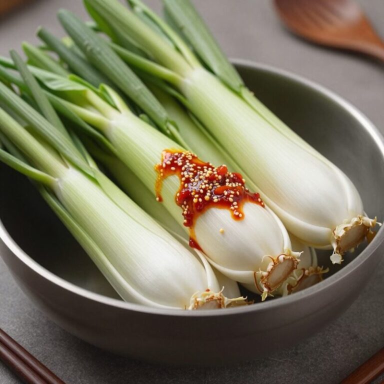 가지볶음 재료 준비 과정 신선한 가지와 양념