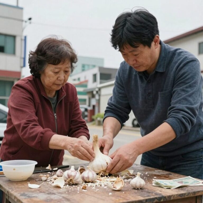 전자레인지를 이용해 마늘 껍질을 쉽게 벗기는 방법과 그 결과