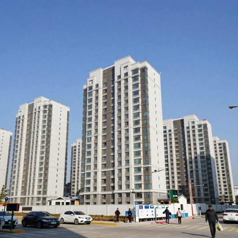 금호건설 시공 아파트 단지 전경