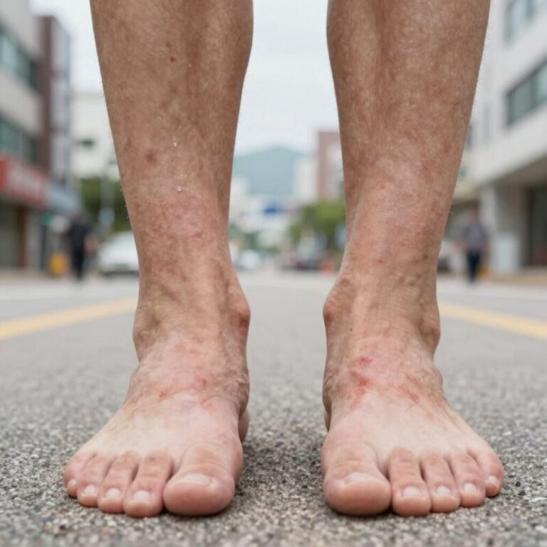 수족구 증상으로 입안 물집과 손발 발진