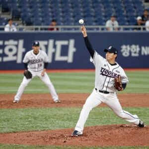 2026년 6월 16일 한화 이글스와 NC 다이노스 경기 창원NC파크 전경과 선발 투수 구창모 와이트