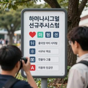 하트시그널 정규리그 신호표 시스템 설명 이미지