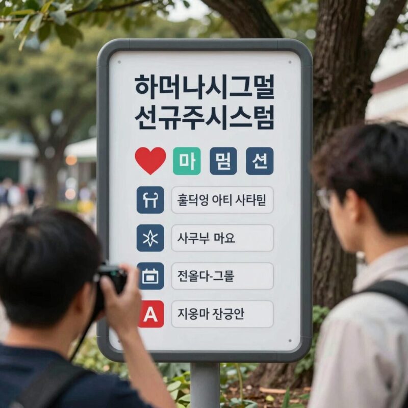 하트시그널 정규리 완벽 정리 1 하트시그널 정규리그 신호표 시스템 설명 이미지