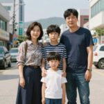 홍명보 감독 가족 사진 부인 조수미와 두 아들