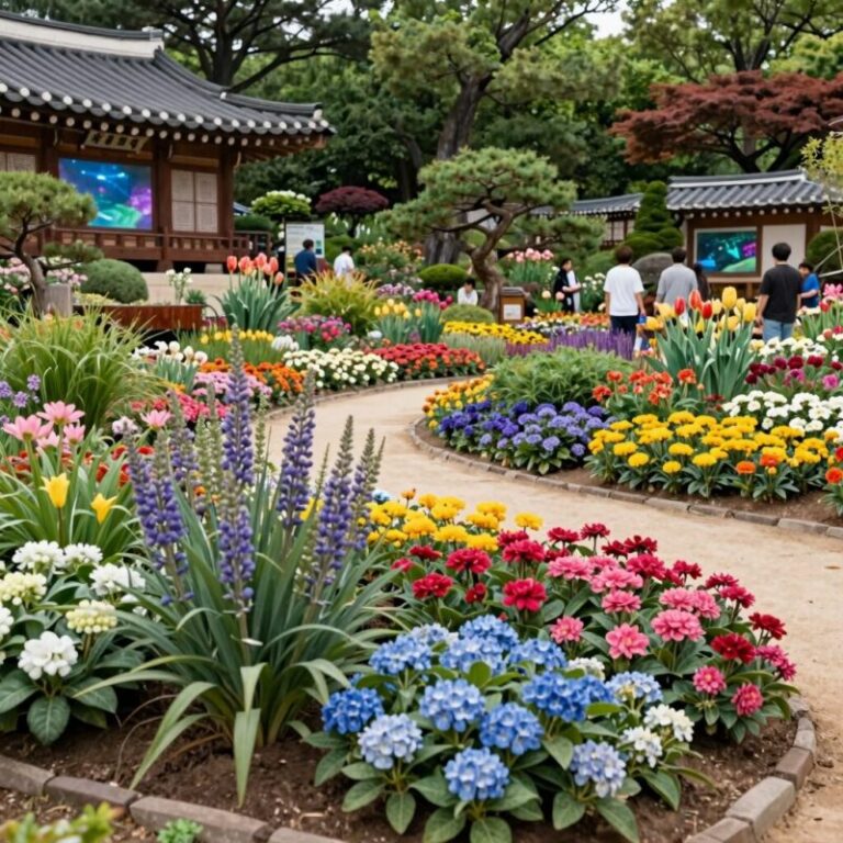 2026년 땅끝해남 수국축제 포레스트수목원 수국 정원 전경