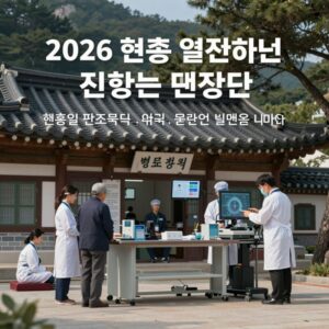 2026년 현충일 진료하는 병원 정보 요약 이미지