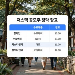 져스텍 공모주 청약 정보와 수요예측 결과를 요약한 표
