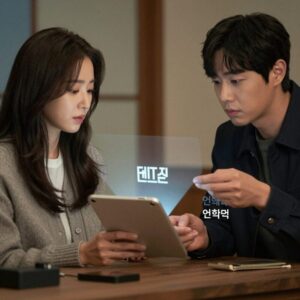 연애전쟁 MC 이효리 서장훈 김희철이 연애 MBTI 테스트 결과를 확인하는 모습