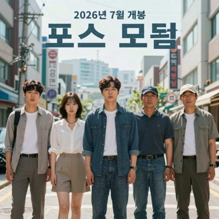 2026년 7월 개봉 영화 포스터 모음