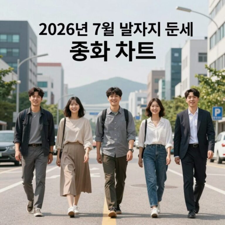 2026년 7월 별자리 운세 종합 차트